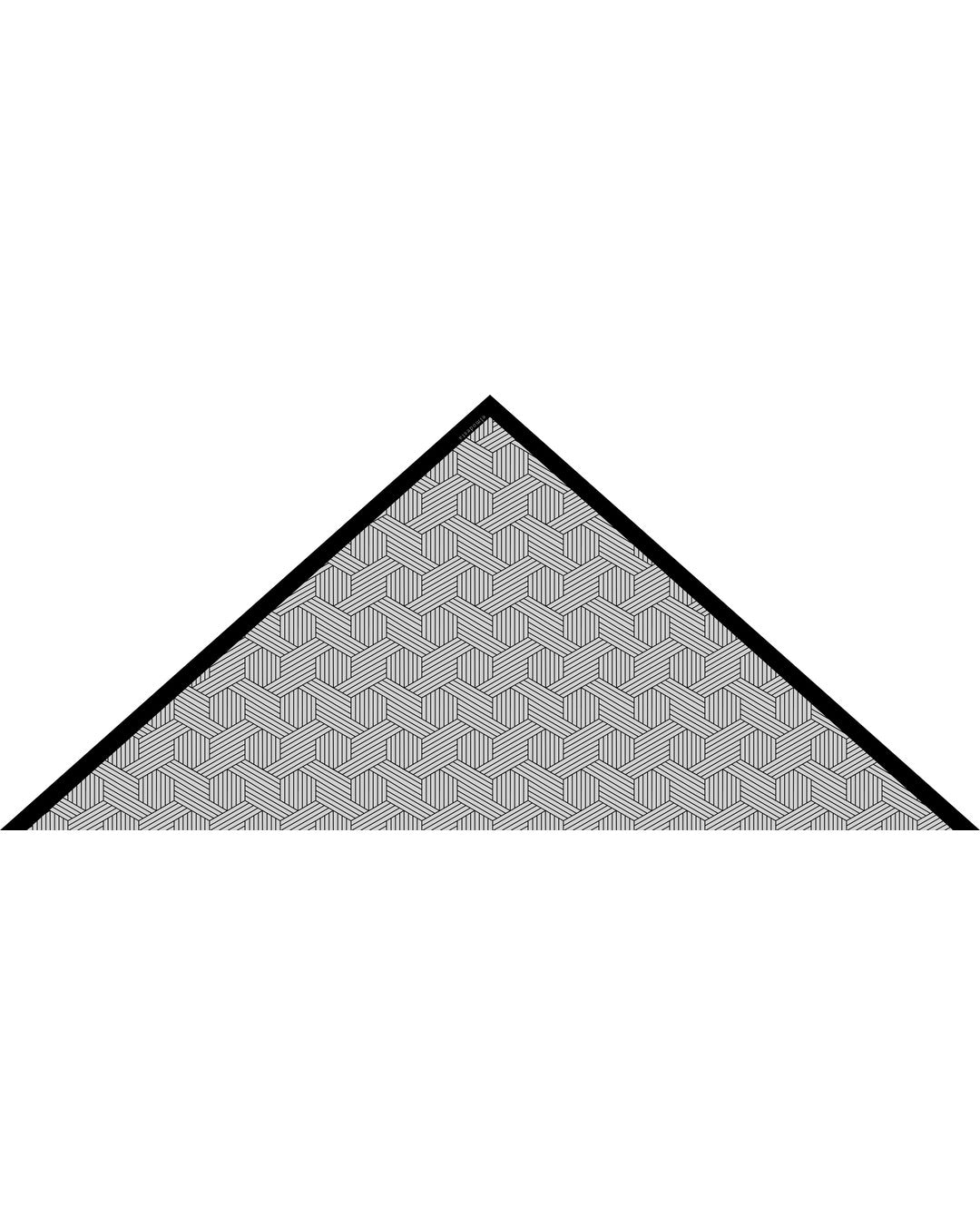 Geometric Bawal Instant Satin Hijab Prints