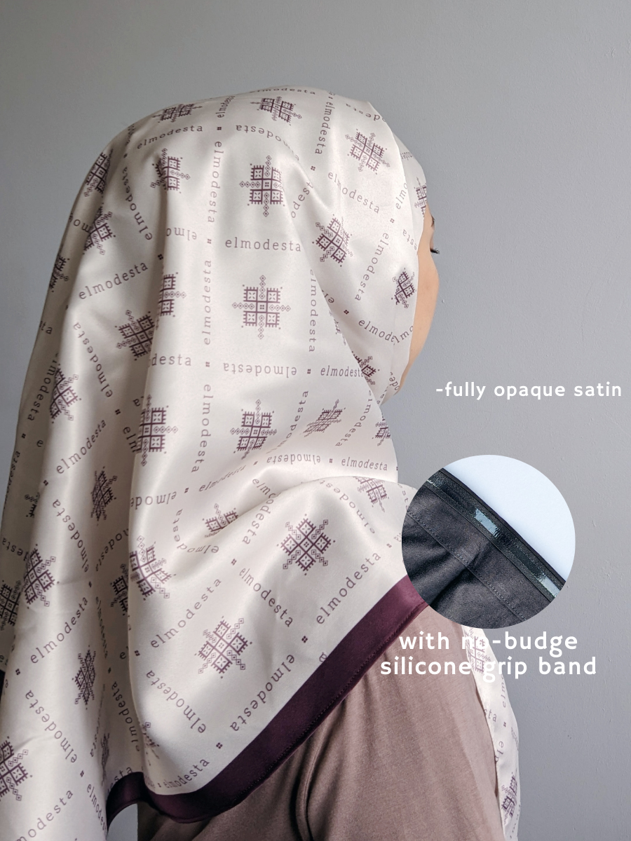 Tatreez Bawal Instant Satin Hijab Prints