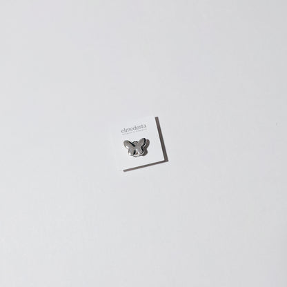 silver butterfly pin